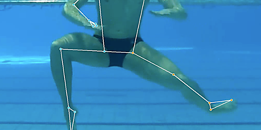 Professional reference eggbeater, pose-tracked by computer vision